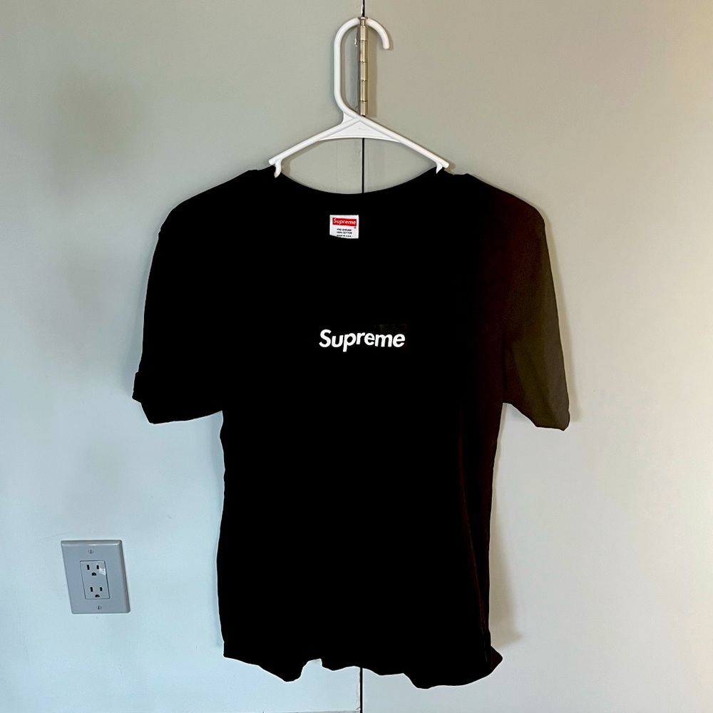 Supreme Black Box Logo Tee